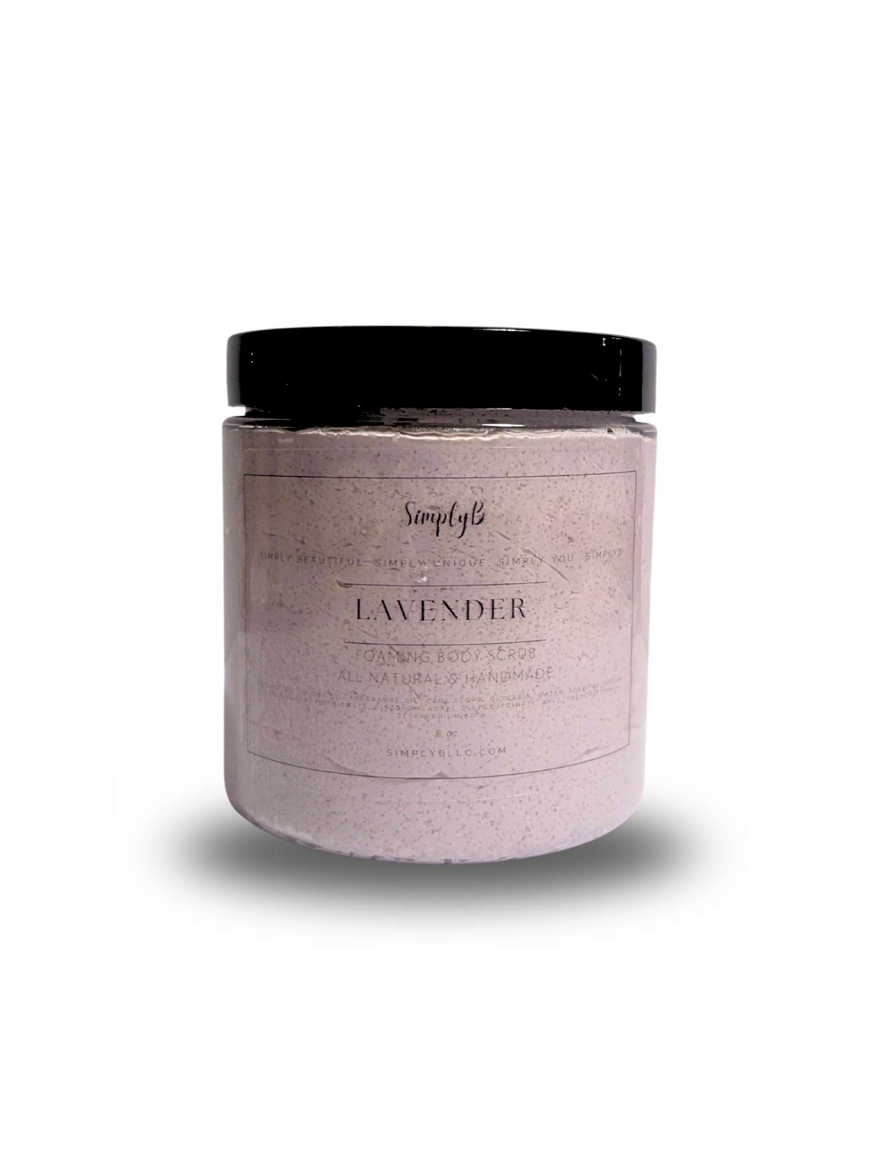 Lavender Foaming Body Scrub