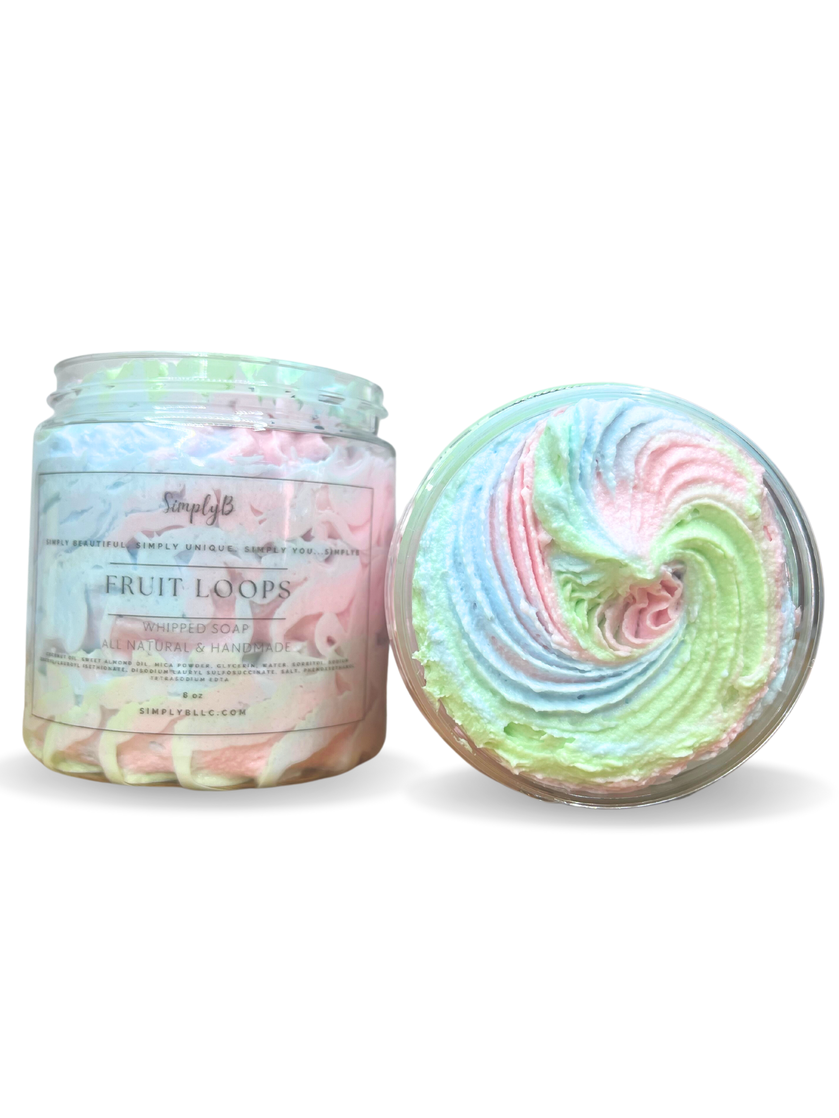 Fruit Loop Whipped Soap