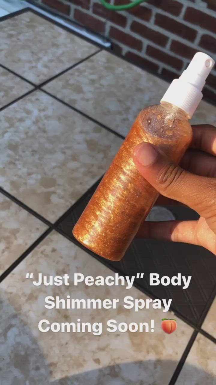 Just Peachy Shimmer Spray