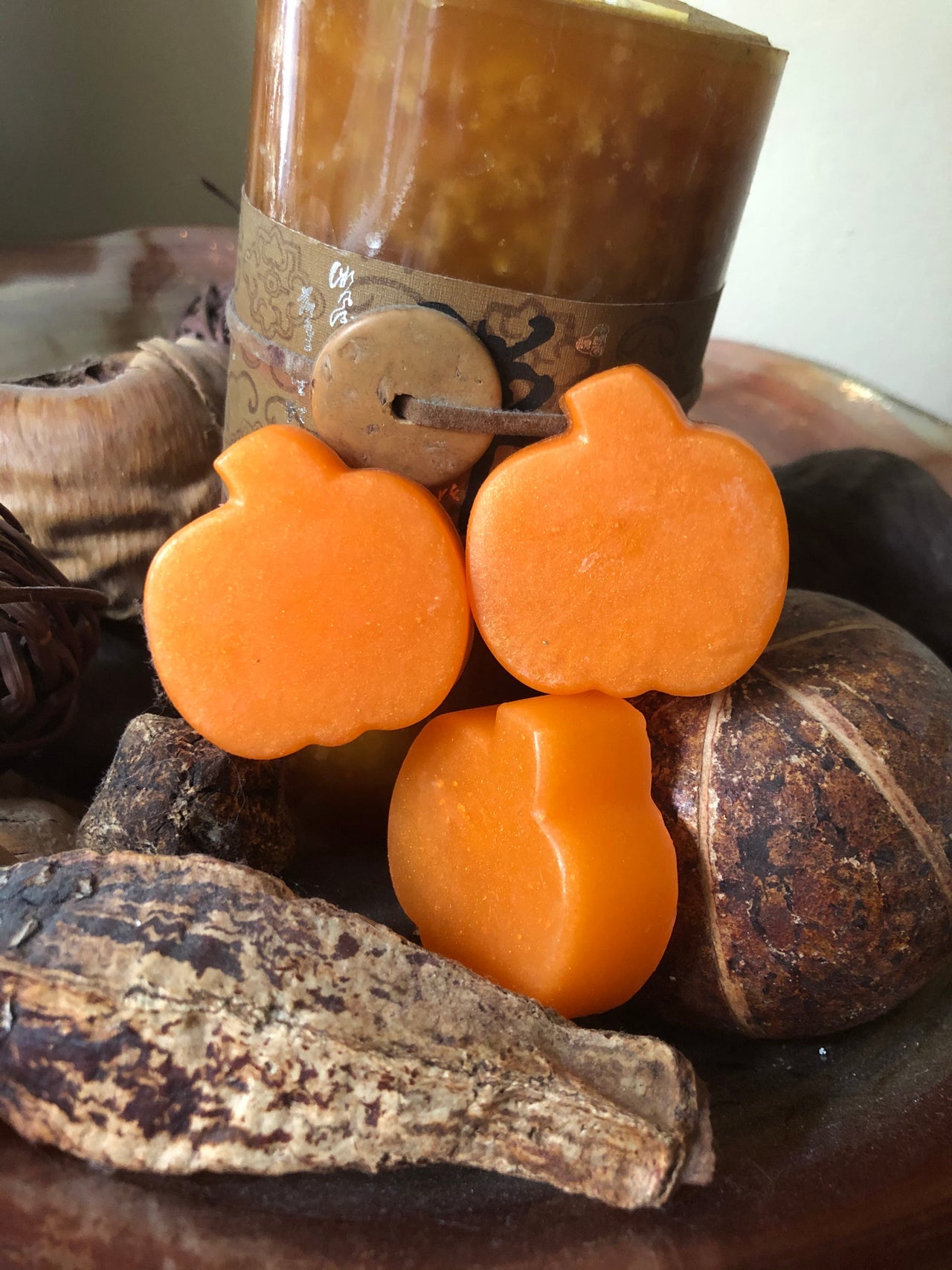 Honey Pumpkin Spice Soaps (set of 3)